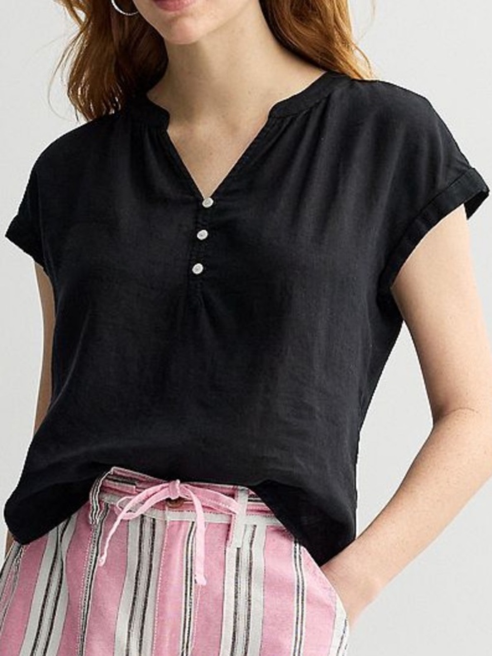 Sonoma Dolman Sleeve Popover shirt